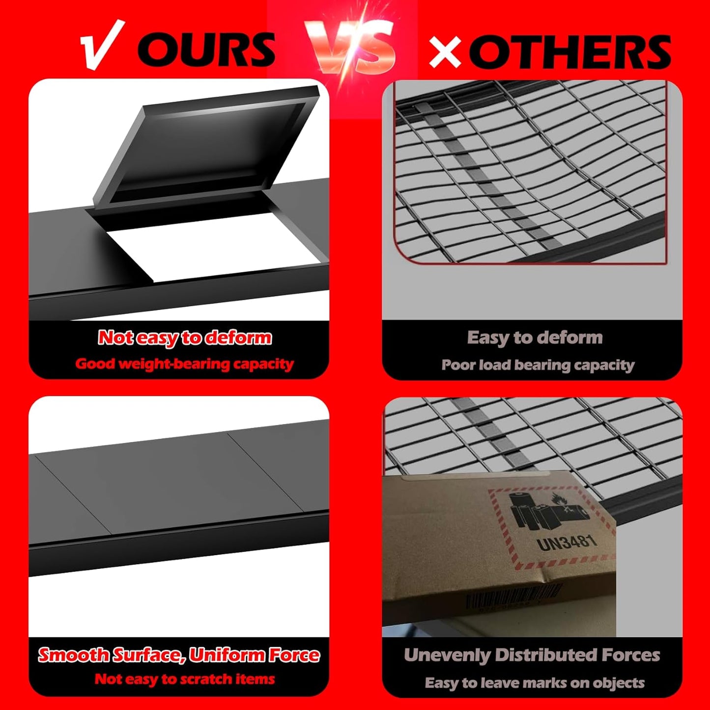 Garage Shelving Heavy Duty - 157" W Extra Large Metal Shelving Units and Storage for 16000lbs, 5 tier Adjustable Basement Storage Industrial Shelves Pallet Racking Organizer (157"W * 98.4"H * 23.6"D)