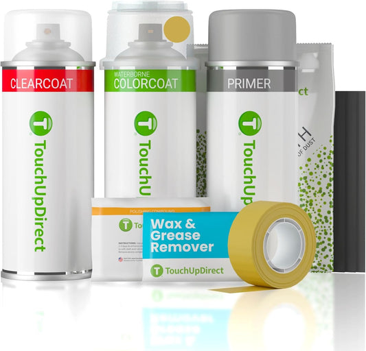 TouchUpDirect 5C8 Trail Dust/Sand Compatible with Toyota Exact Match Touch Up Paint Aerosol - Platinum Kit