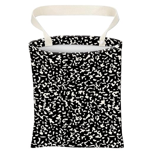 Car Trash Can, Cute Car Trash Bag, Hanging Car Organizer and Storage Bag, Trash Bin for Car Accessories, Vehicle, Travelling, Camping Black White Dots