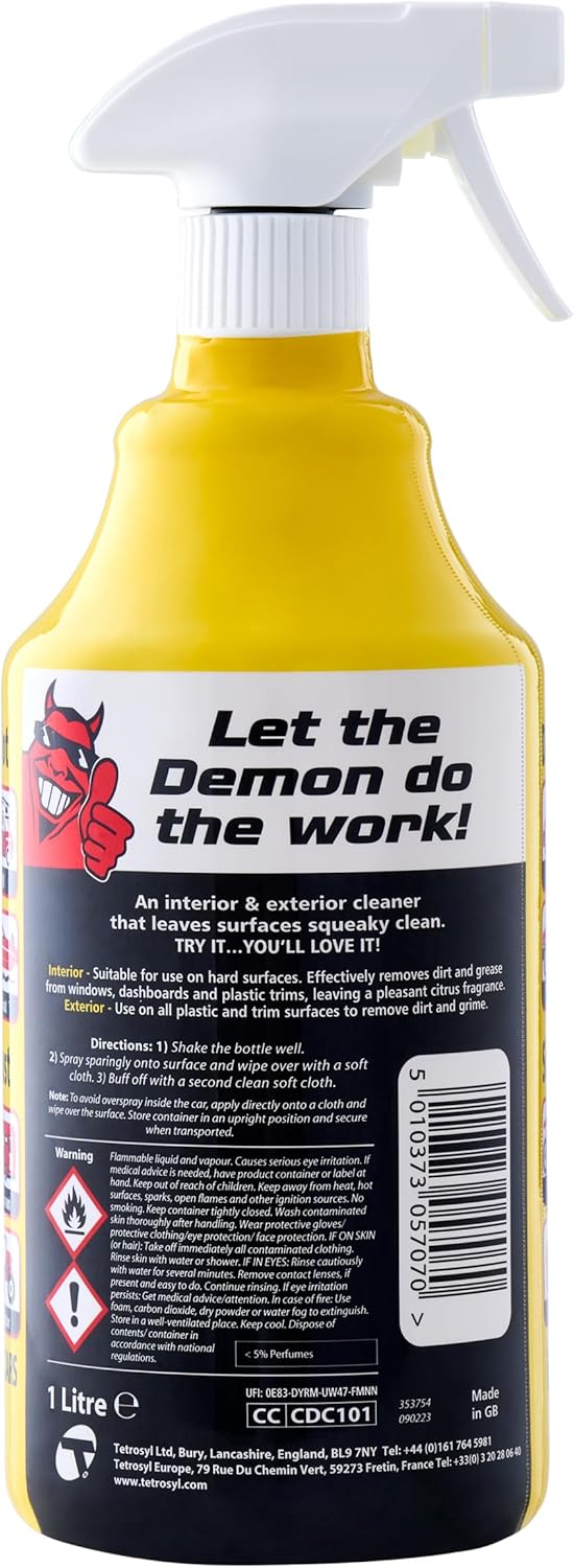 Demon Clean 34 fl Oz (1L) - Active Super Cleaner