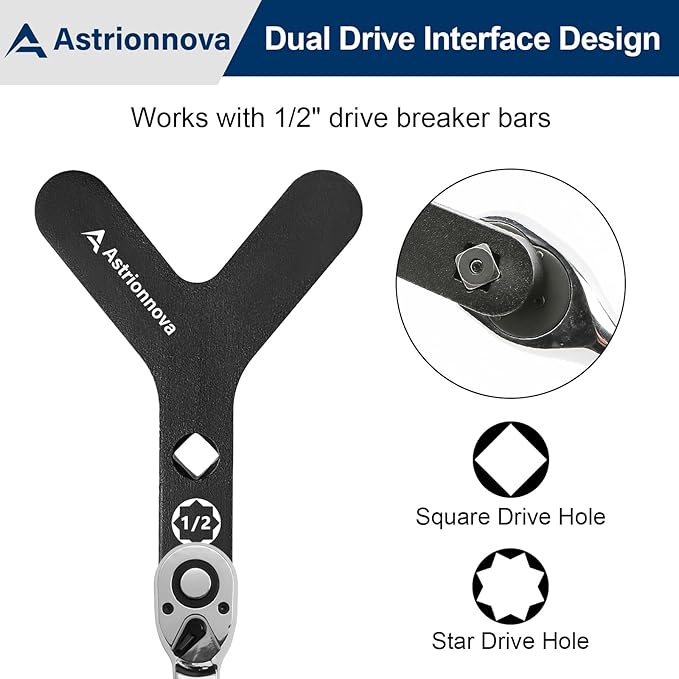 Suspension Tool Set, Strut Spreader Tool & Lower Control Arm Prying Tool, Ball Joint Removal Tool Kit for FWD, Import & Domestic Vehicles, Heavy Duty Steel for Safe, Fast Suspension Repair