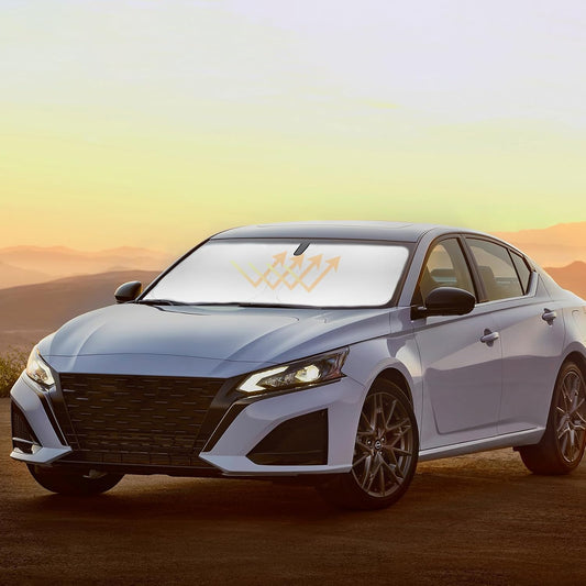 Windshield Sun Shade Car Sunshade for Nissan Altima 2019 2020 2021 2022 2023 2024 2025 Accessories Windshield Sun Visor Cover for Altima Front Window Shield 240T Coating Protect Car from Sun Rays