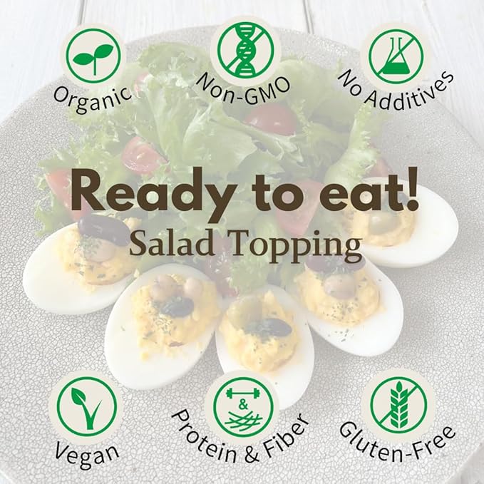 【Eat More Beans】Organic Fully Cooked Perfect Beans - Economy Pack, USDA Vegan Vegetarian Healthy Food- Variety of Organic Edamame, Chickpea, Black Beans, Green Peas, Kidney Beans (12 Packs, 5 oz)