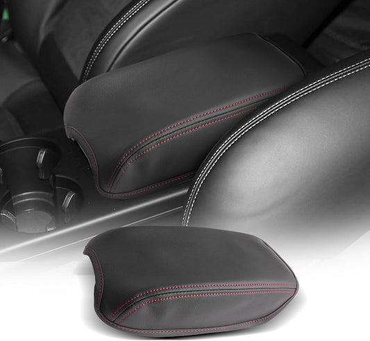 CDEFG for 2015-2025 Porsche Macan Center Console Cover Armrest Cover for Macan (Base, T, S, GTS) 2020 2021 2022 2023 2024 2025 Accessories Console armrest Protector
