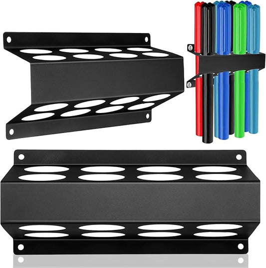 8 Slot TIG Welding Rod Holder Storage Tubes Rack Welding Filler Rod Tubes Organizer Wall Mount Container Shelf for Welder Table