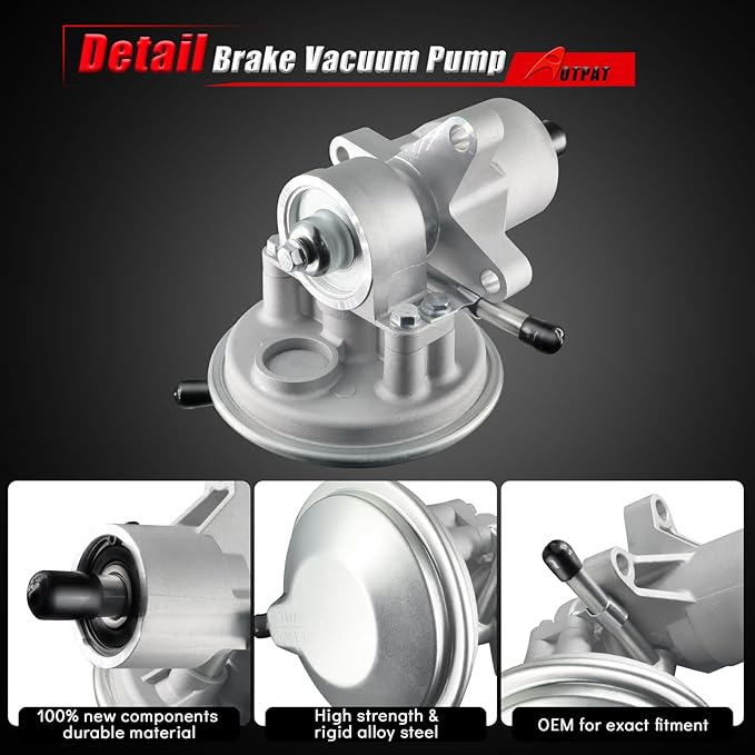 Vacuum Pump Compatible for:-Isuzu NPR 1995 1996 1997 1998 1999 2000 2001 2002 2003 5.7L, 2003-2018 6.0L, 2005-2019 6.0L HD OE# 97241035 904-862 8972410351 290KT00020 90486