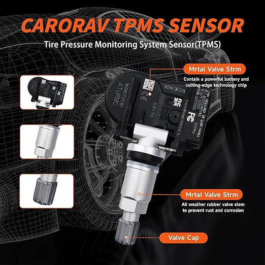Set of 1 TPMS Tire Pressure Sensor 315MHZ Compatible with Golf Beetle Rabbit Brand R32 Tiguan EOS Passat Public Opinion CC Audi A3 TT 35 $4 A4 Q5 A5 Replaces# 1K0907253D 1K0907253E