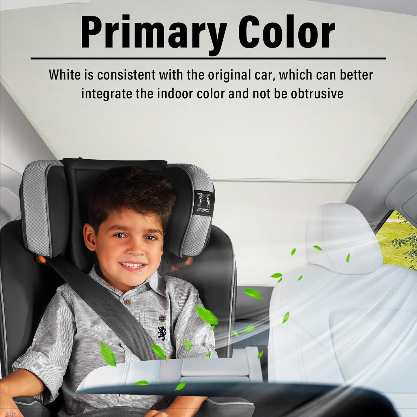 Sze 4Pcs Sunroof Shade for Tesla Model Y 2020-2023 2024 2025 Sunroof Cover Foldable Roof Window Sun Protection Glass Roof Sunshade for Tesla Model Y UV Reflector Sun Visor Primary White