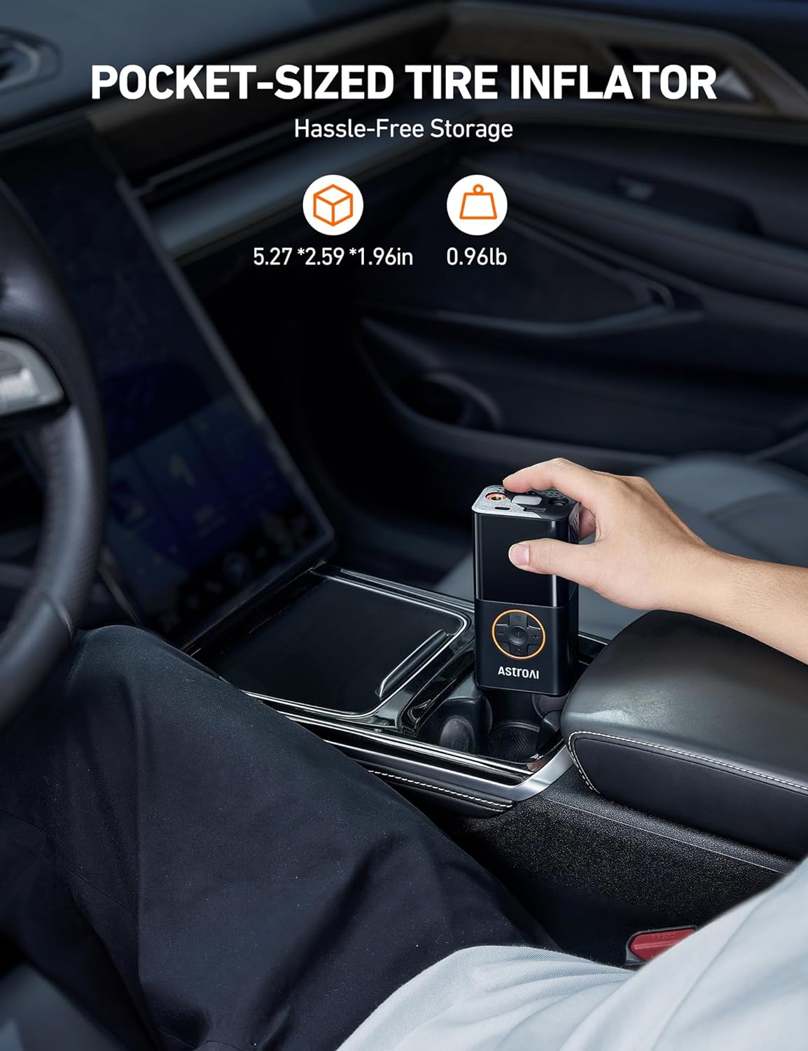 AstroAI L7 Tire Inflator Portable Air Compressor Cordless-2pack Bike Pump with Digital Dual Values Display, 150 PSI Car Tires Pump with LED Lights Air Pump for Cars, Motorcycles, Bikes, Balls