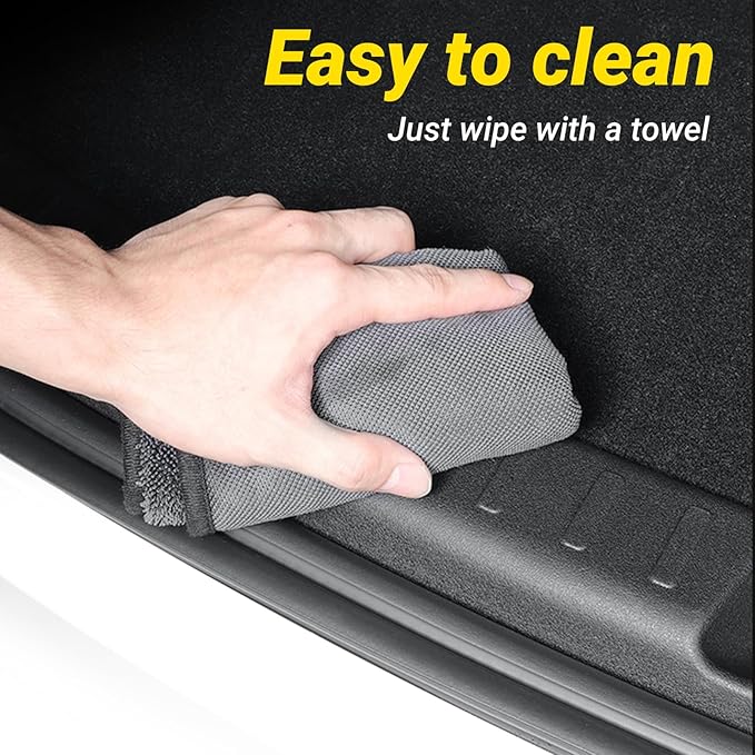 2025 2026 Model Y Juniper Rear Bumper Guard 1 PCS Anti-Scratch TPE Rear Trunk Door Sill Protector for Refresh Model Y Juniper Internal Accessories