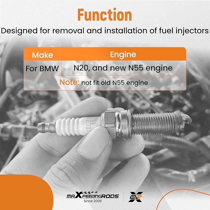 maXpeedingrods Fuel Injector Puller Removal Installer Kit for BMW N20 N55, 130320 Engine Injector Extractor Fuel Injector Removal Installation Tool