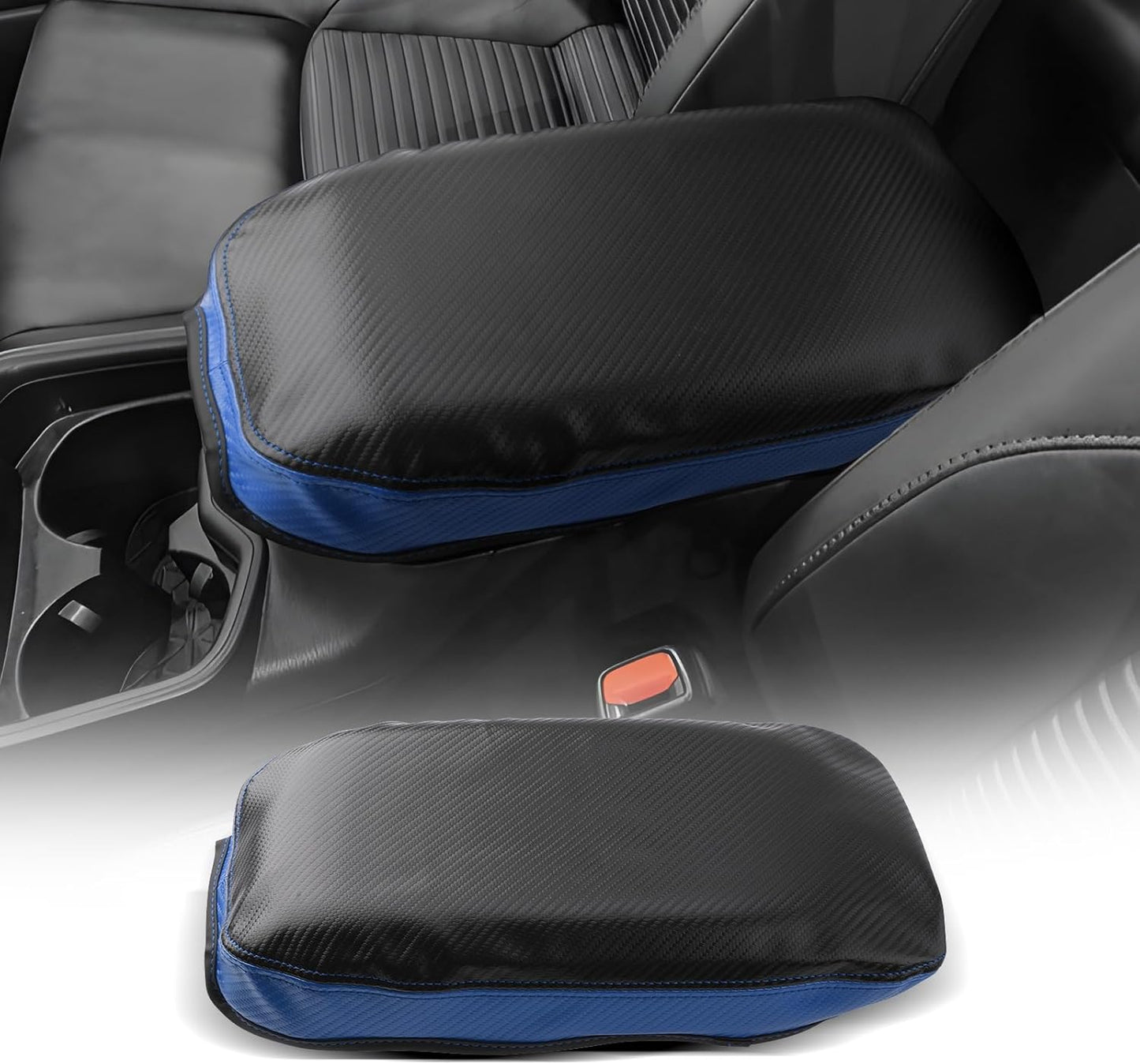 CDEFG for Toyota RAV4 2019-2025 Center Console Cover Armrest Box Cover for RAV4 (LE, XLE, XLE Premium, Limited) 2020 2021 2022 2023 2024 2025 Accessories Arm Rest Protector