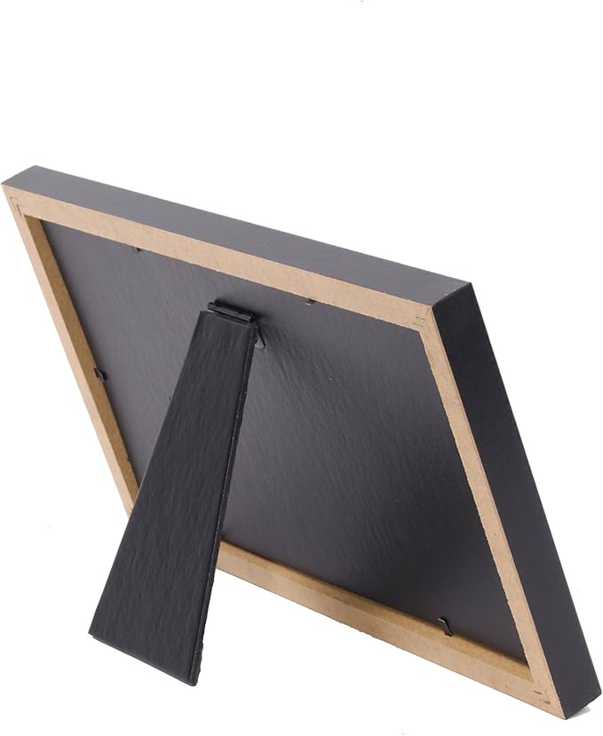 Creative Picture Frames [5.5x8.5bk] Black Business License Certificate Frames for Professionals Holds 5.5 by 8.5-inch Self Standing Easel Back with Hanger