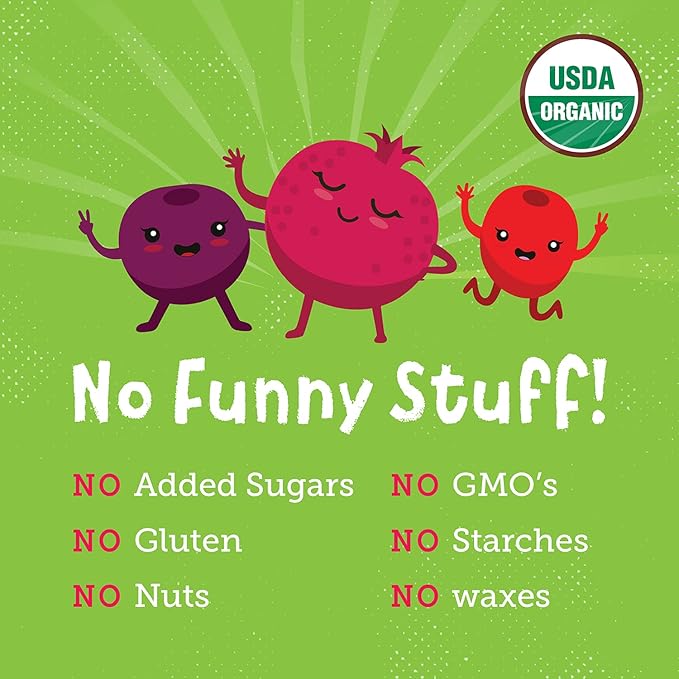 YOU LOVE FRUIT – SUPERBERRY All Natural Fruit Snacks, Healthy Snack Pack, Real Fruit! Gluten Free, Non GMO, Vegan, Fiber packed, Low Fat, Kosher, Variety Pack, Great For Adding To Gift Box, 1.0 oz (Pack of 12)