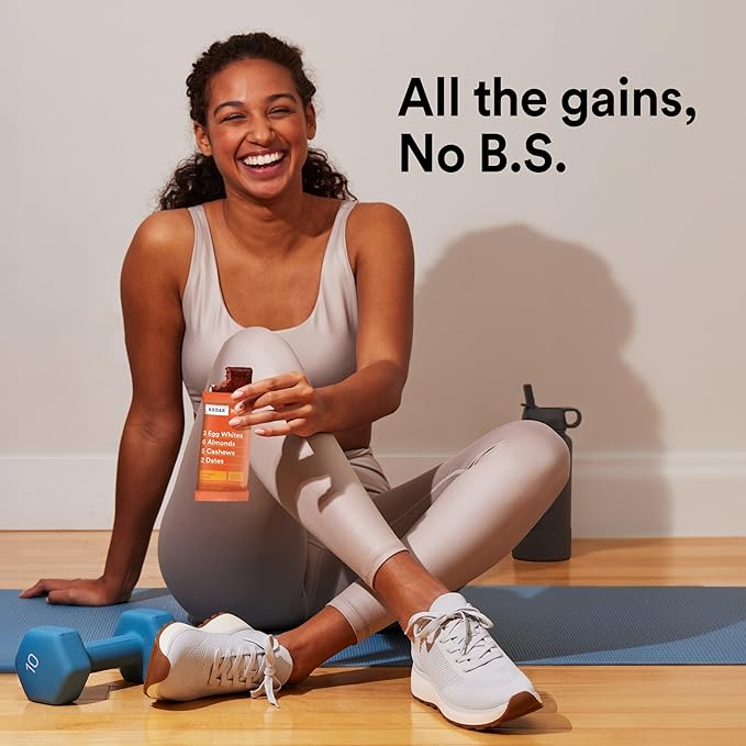 RXBAR Protein Bars, Protein Snack, Snack Bars, Pumpkin Spice, 22oz Box (12 Bars)