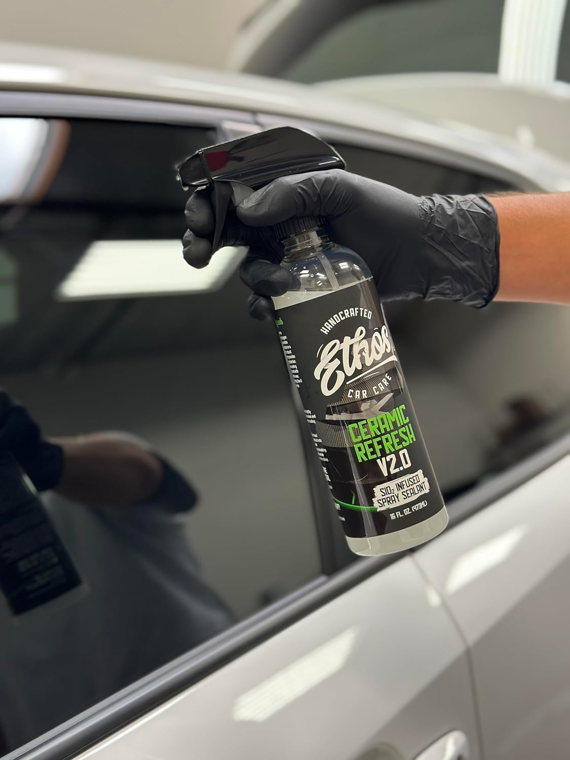 Ethos Ceramic Refresh - Ceramic Spray Sealant & Topper for Instant Gloss and 6+ Months of Protection Rejuvenates and Protects Ceramic Coatings