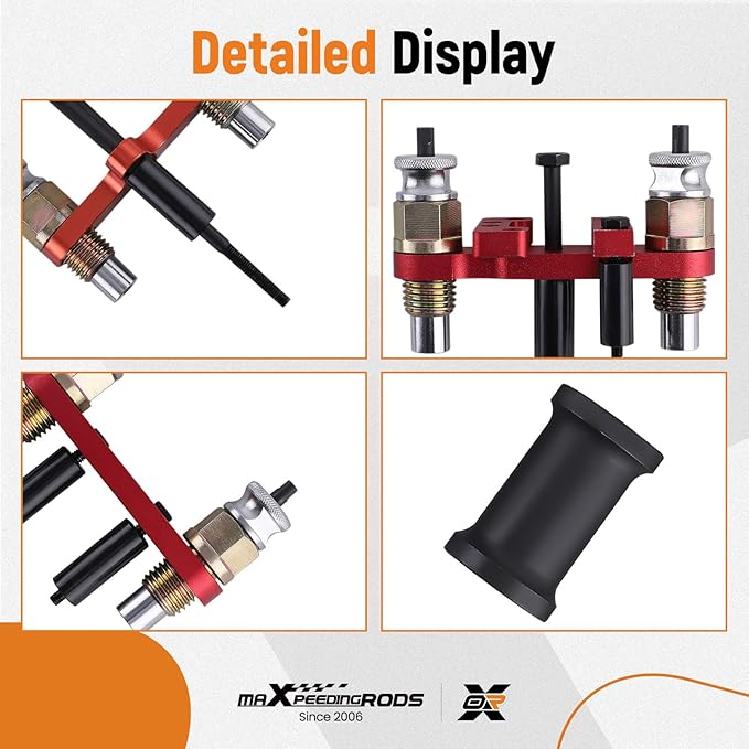 maXpeedingrods Fuel Injector Puller Removal Installer Kit for BMW N20 N26 N43 N47 N51 N52 N53 N54 N55 N57 N63 S63 Engine, Fuel Injector Extractor Slide Hammer Puller Set