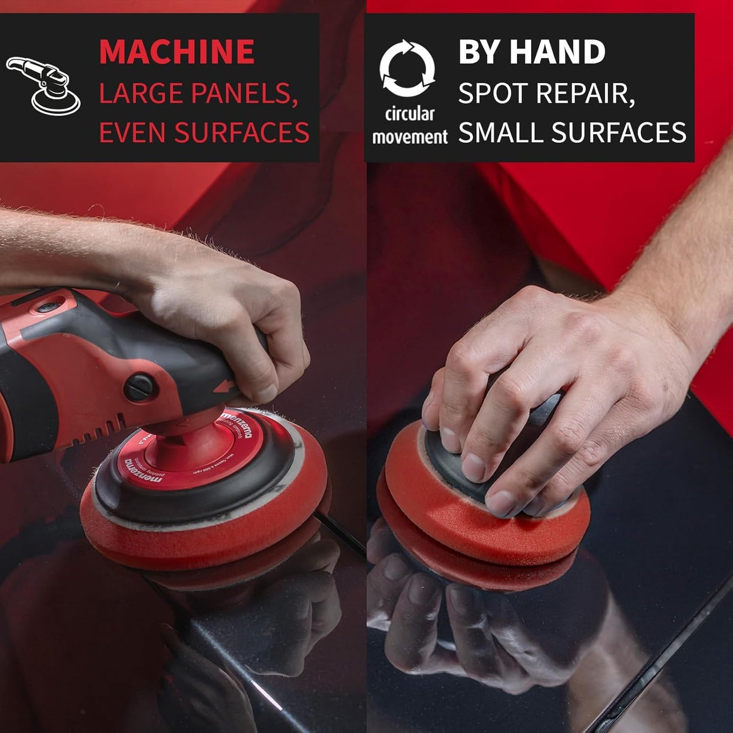 menzerna "Cut Force Pro" Car Polish 8 oz I Premium Polish with Heavy Cut and high Gloss Finish I Buffing & Polishing Compound for Car Maintenance I for Scratches & Sanding Marks I Car Body Repair