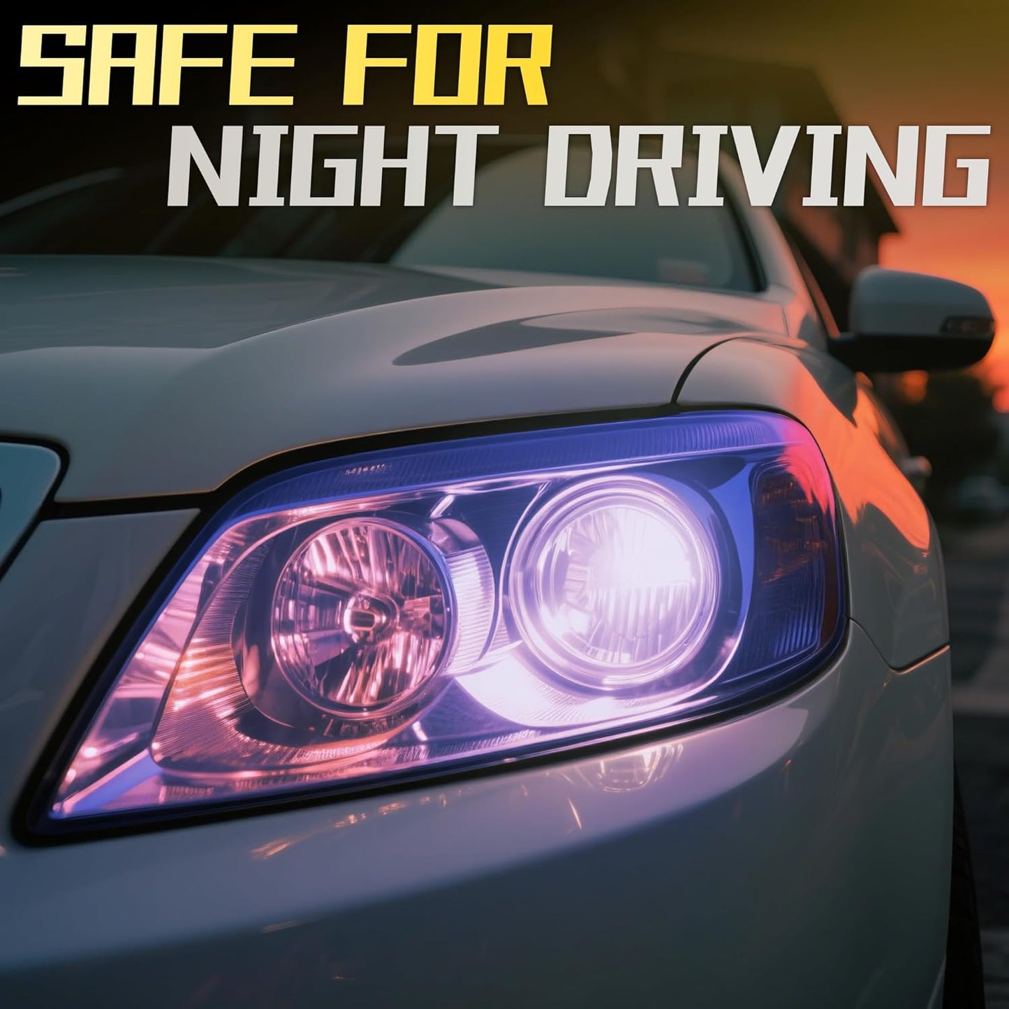 Lypumso 16 x 60 Inches Headlight Taillight Car Tint Vinyl Film, Self Adhesive Fog Lights Sticker Sheet Roll for Car Lights Cover Protection (Blue)