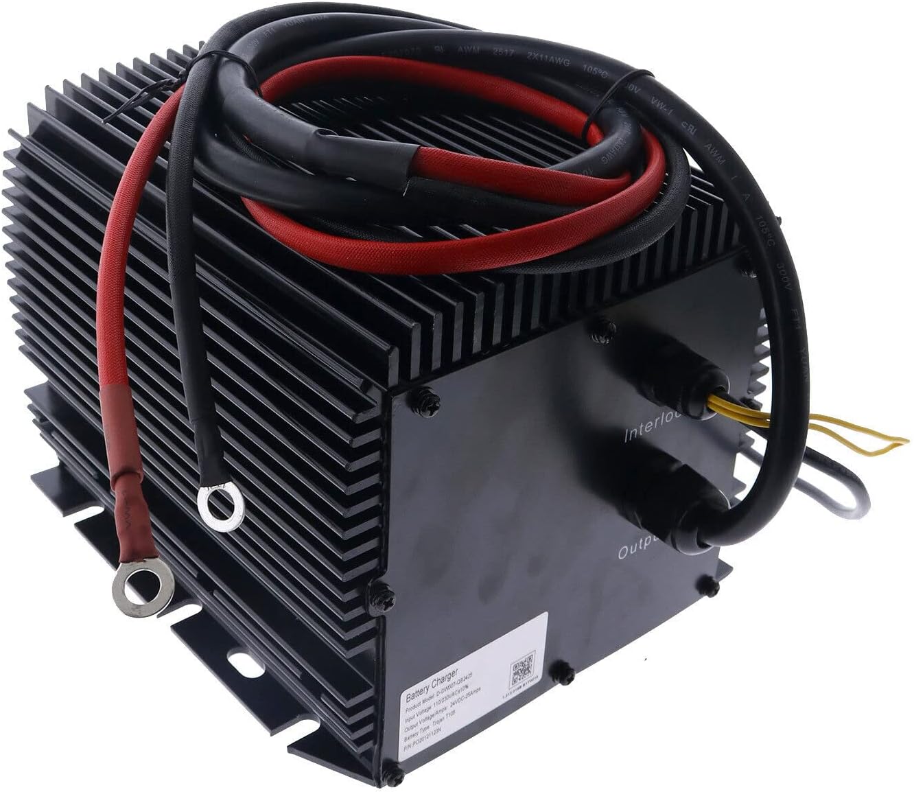 FridayParts Battery Charger 24V 25A Signet HB600 HB600-24b Compatible for Genie Skyjack JLG Scissor Lift