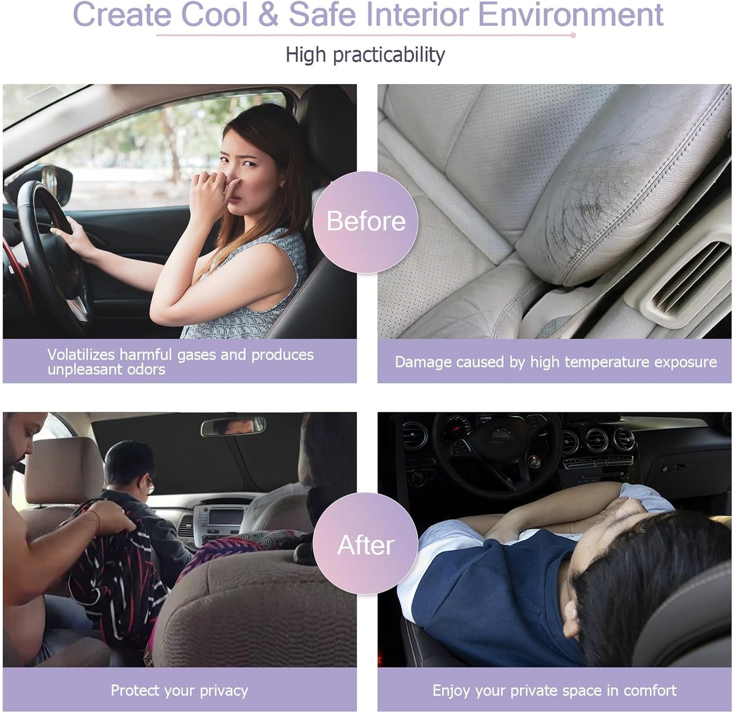 LUWU for 2024 2025 Honda Accord Windshield Sun Shade 2025 Honda Accord Windshield Sunshades Accessories Sunshade Cover Block UV Ray Front Window Sunshade