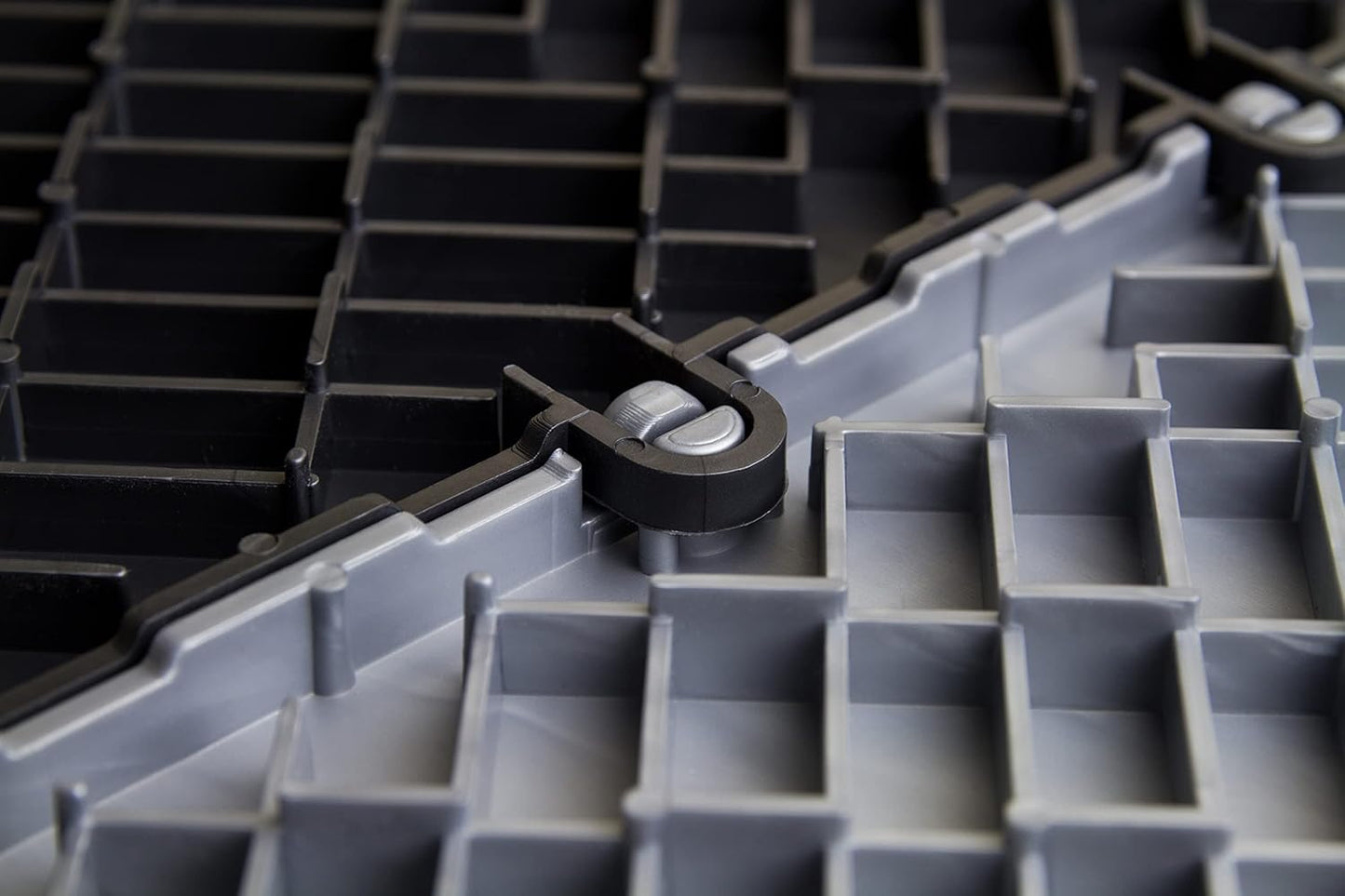 Big Floors GarageTrac Diamond, Interlocking Non-Slip Garage Flooring Tile, Durable, Modular, Heavy-Duty Copolymer, Easy Install (Yellow, 24 Pack of 12 x 12" Tiles)