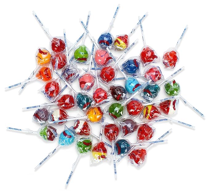 Yummy-Lix Lollipops (Pack of 24, Gourmet Round)