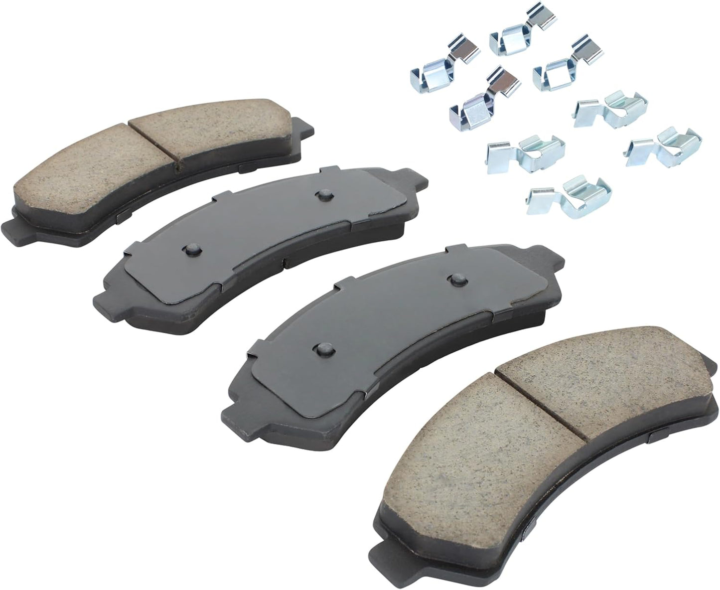 Premium Ceramic Front Brake Pads (1001-0726C) Compatible with 1997-2005 Chevrolet/GMC/Isuzu/Oldsmobile (Blazer/Bravada/Hombre/Jimmy/S10/Sonoma)