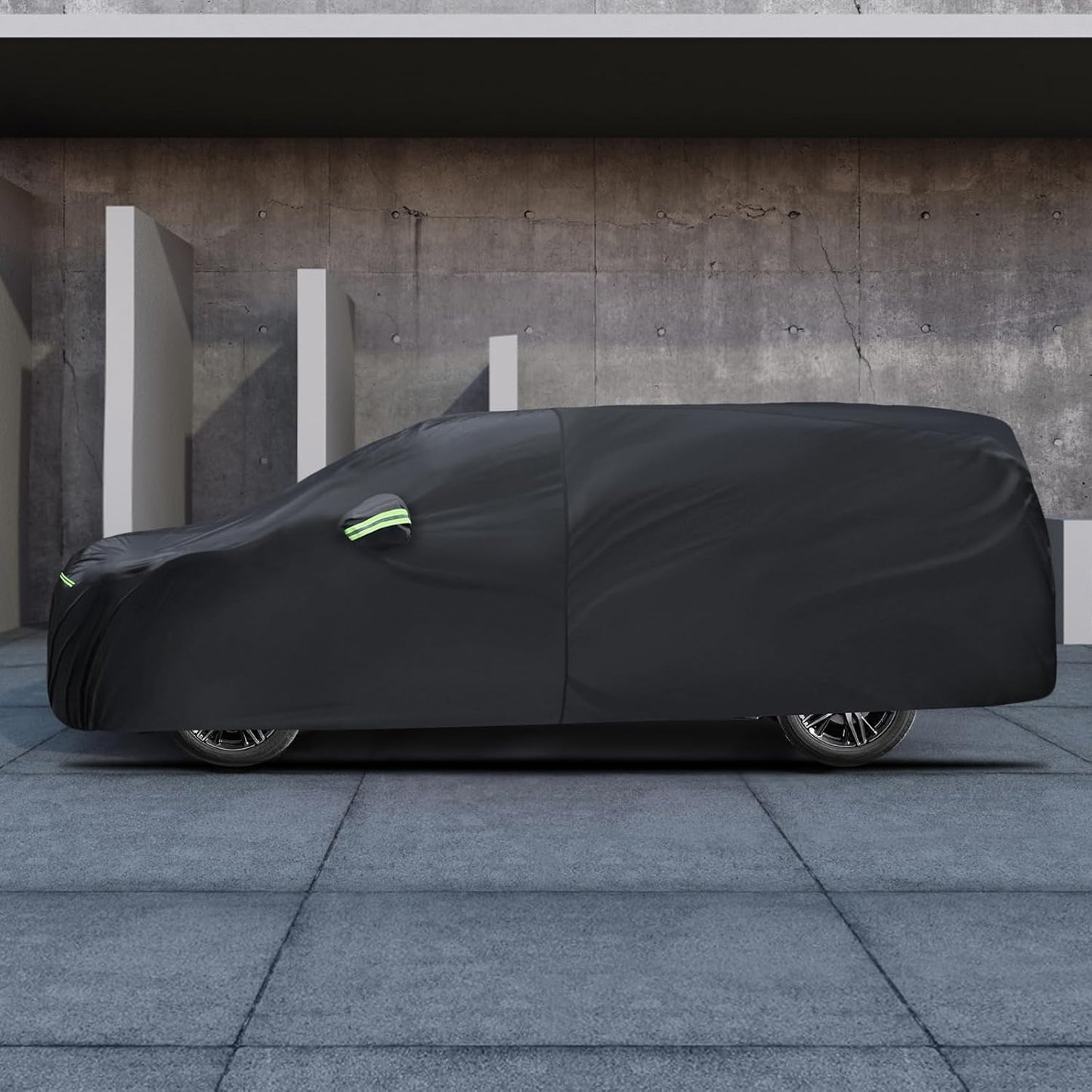 Car Cover Custom Fit for Honda Odyssey Minivan 1999-2025, Migaven Waterproof Full Exterior Cover Sun Rain Protection with Door Zipper and Cotton Lining