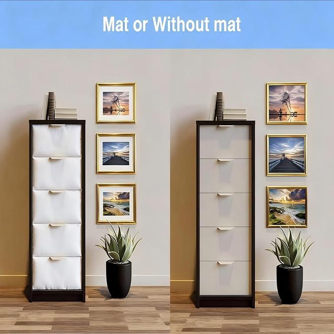 16x20 Picture Frame 1 Package Hatter-Resistant Glass Display Photo Frame, to Wall Home Decor Gold