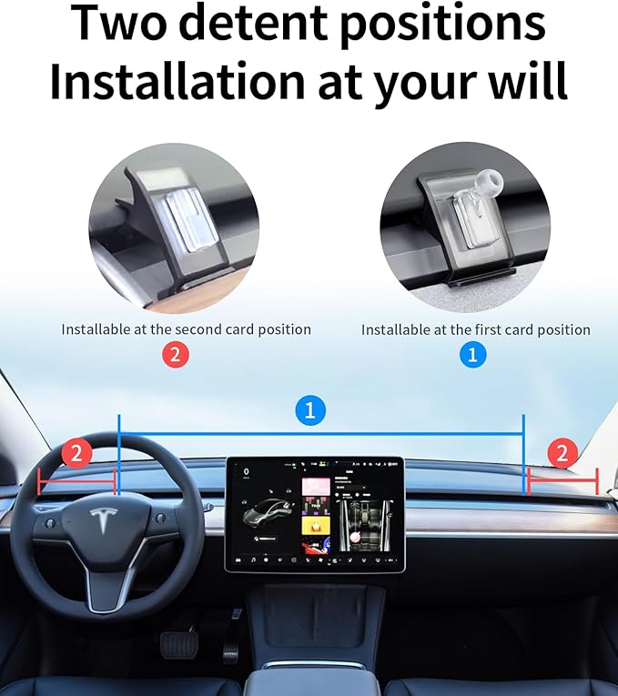 Wireless Charging car Phone Holder for Tesla Model 3 2018-2023 Tesla Model Y 2020-2024 Auto Accessories Navigation Bracket Interior Decoration Mobile Cell Phone Mount, 360° Rotation