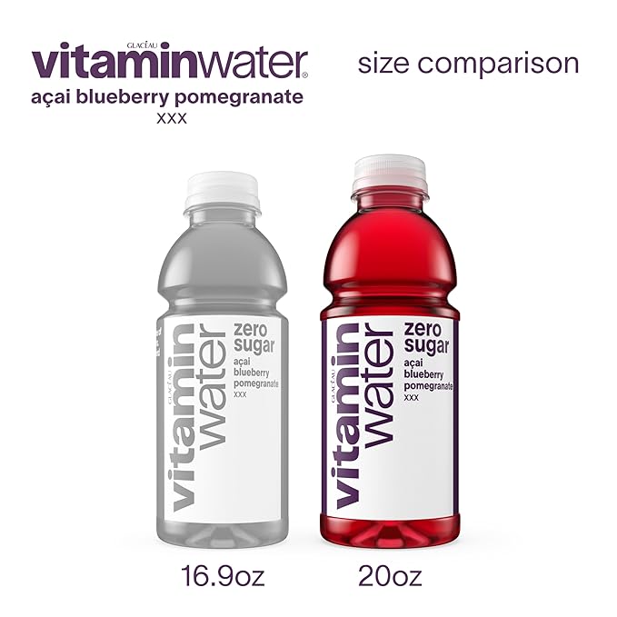 vitaminwater zero Variety Pack, 20 fl oz, 12 Pack