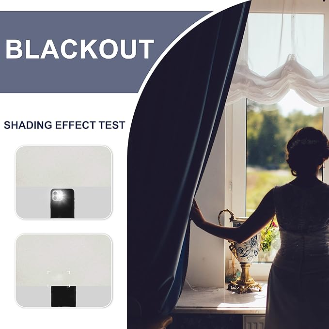 JIUZHEN Blackout Doorway Curtains 80 inch Length - 2 Panels Thermal Insulated Privacy Soundproof Rod Pocket Closet Door Curtains Room Divider for Bedroom,Office, 42 x 80 inches, Ivory