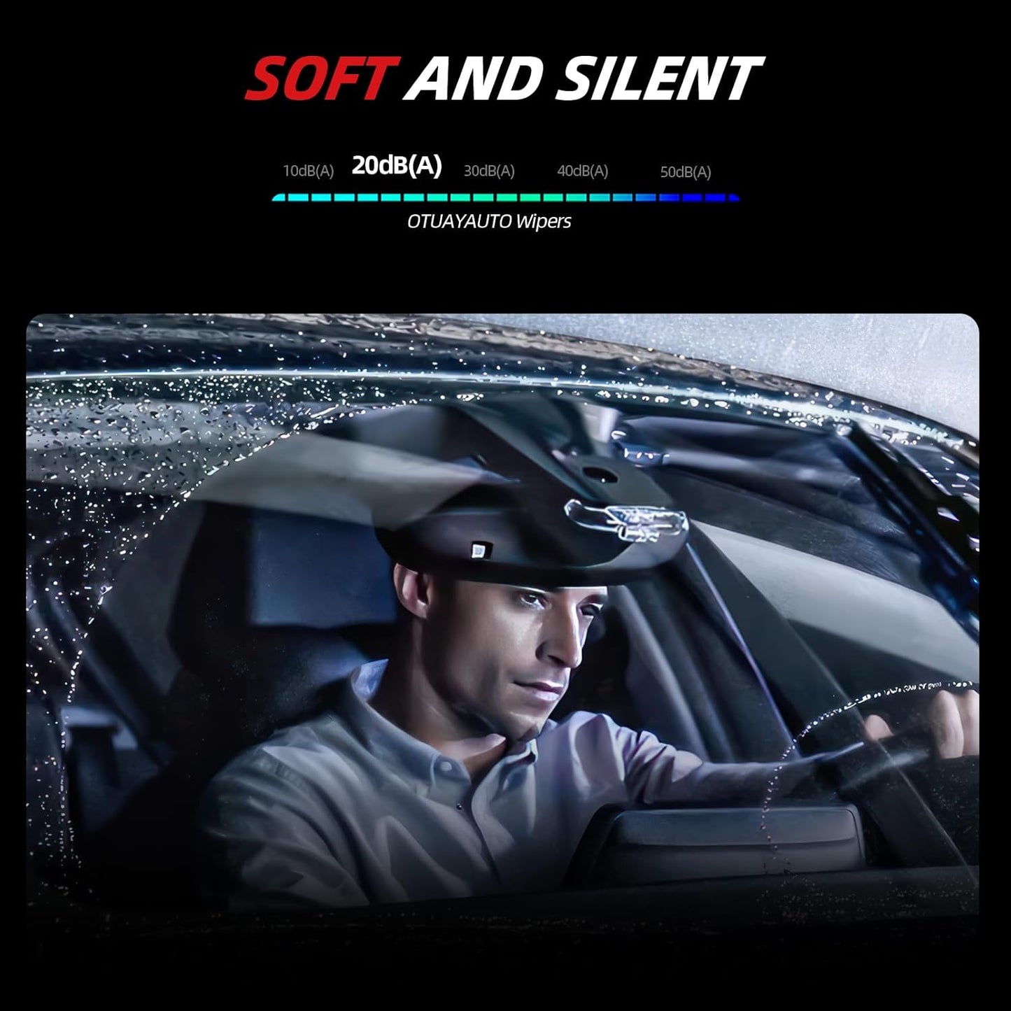 OTUAYAUTO Premium Windshield Wiper Blades - Replacement for Nissan Murano 2009-2016 - Precision Fit, All-Weather Performance, Front and Rear Wiper Blades, J/U Hook - 26"+16"+12" (Pack of 3)