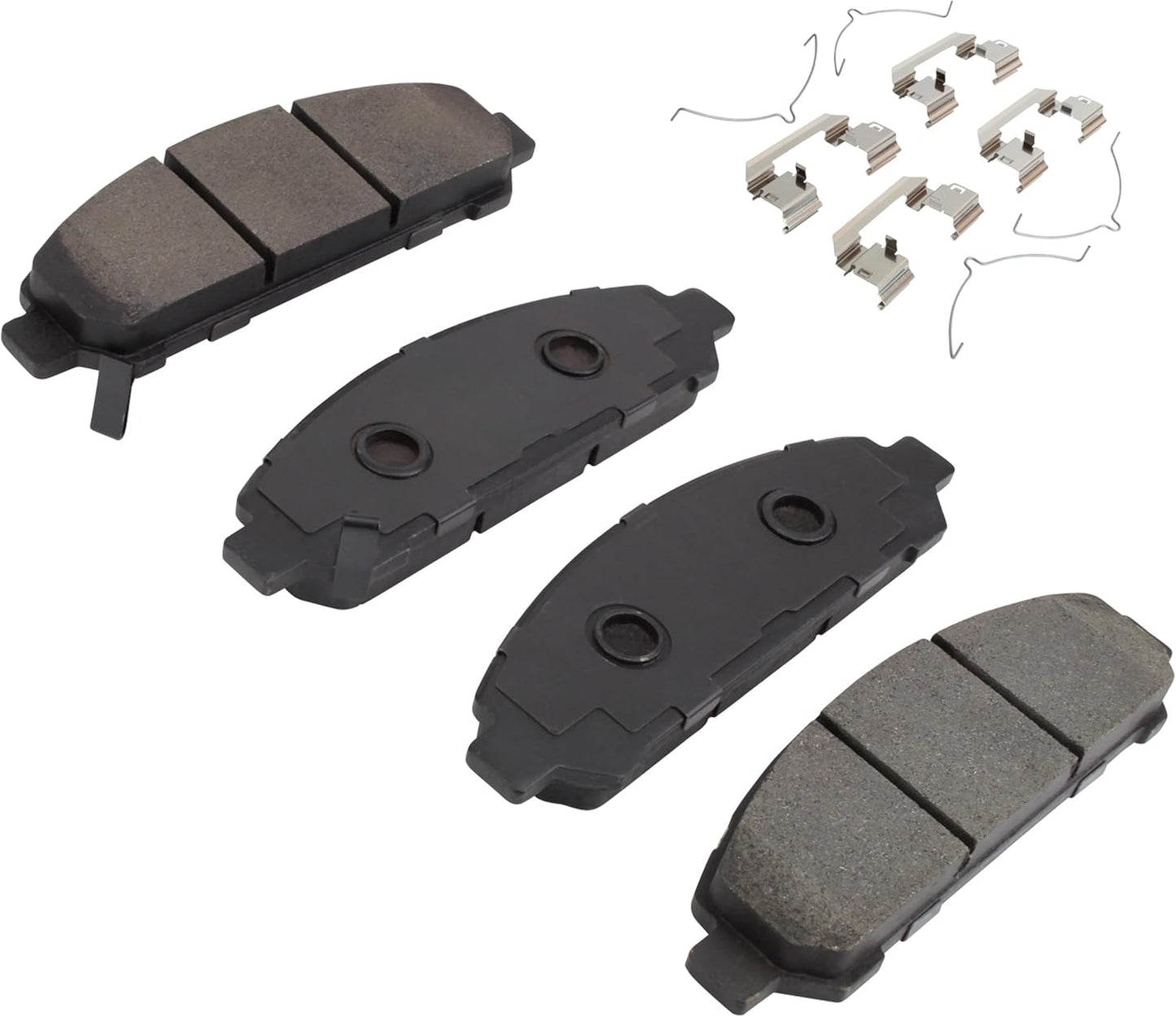Premium Ceramic Front Brake Pads (1001-1401C) Compatible with Toyota Venza 2009-2015