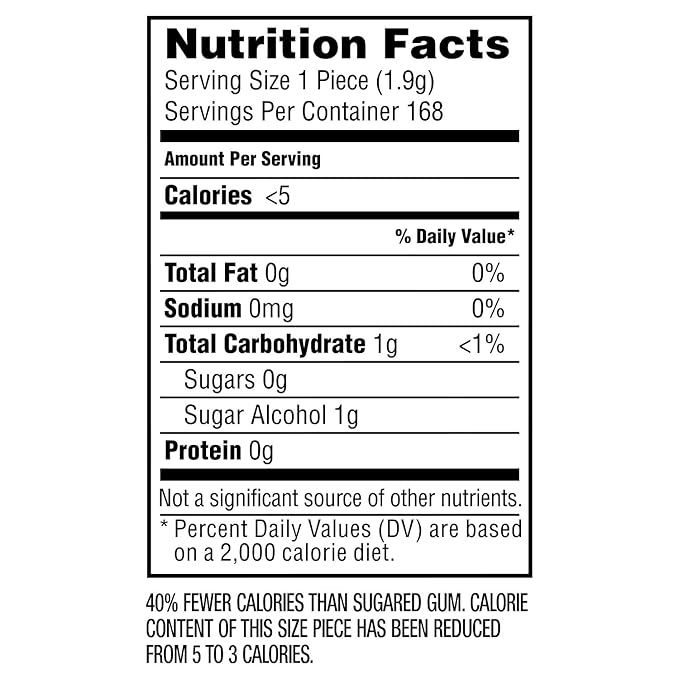 WRIGLEY'S ORBIT Gum Sugar-Free Spearmint - 12 Packs in Bulk, 14 Pieces Each - Chewing Gum, 168 Total Pieces