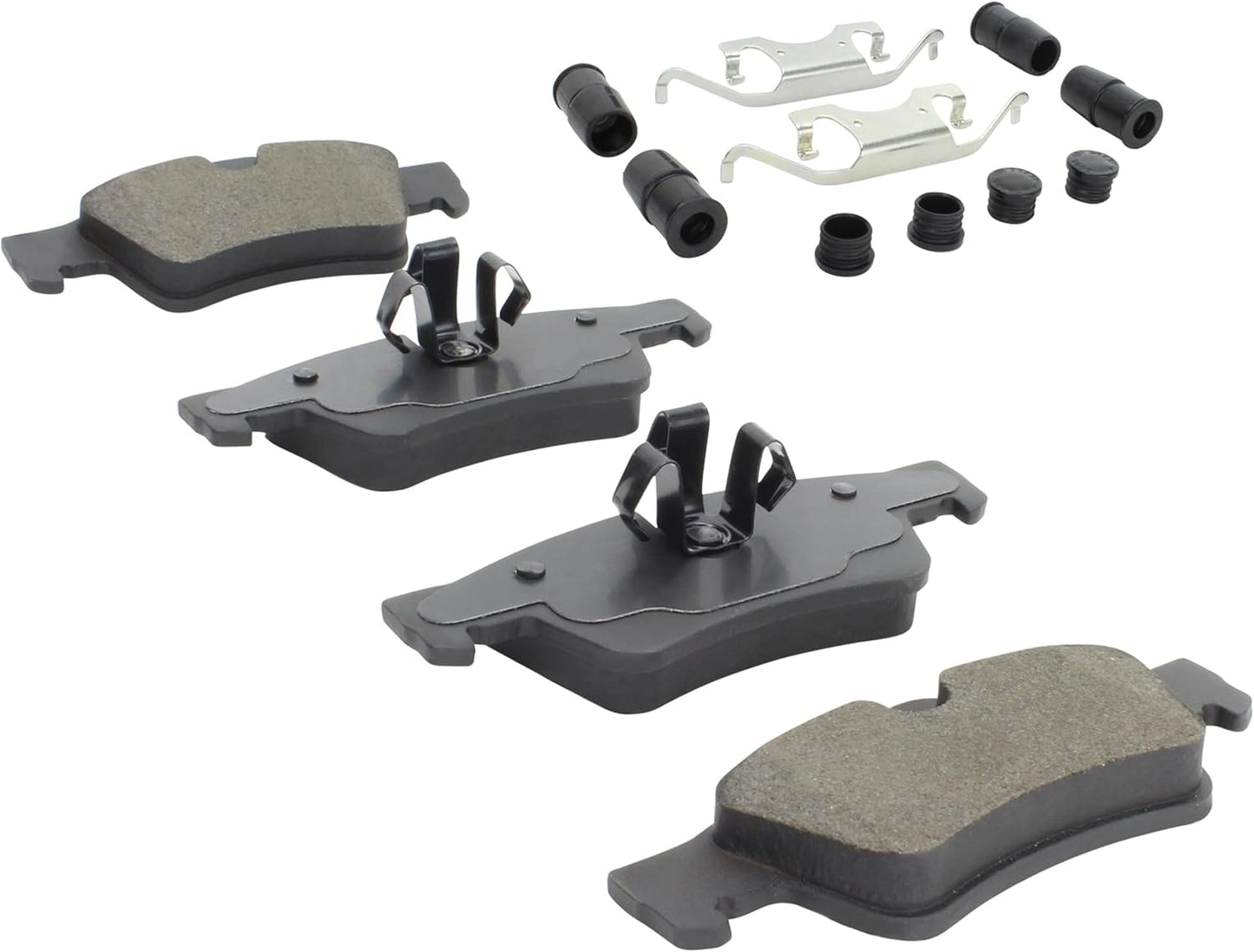 Premium Semi-Metallic Rear Brake Pads (1001-1122M) Compatible with 2006-2018 Mercedes-Benz (G55 AMG/G63 AMG/G65 AMG/GL320/GL350/GL450/GL500/GL550/ML320/ML350/ML450/ML500 & More)