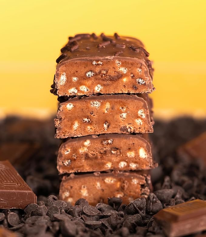 Anabar Protein Bar, Triple Chocolate Wasted, The Protein-Packed Candy Bar, No Sugar Alcohols, High Protein, Amazingly Delicious, 20 Grams of Protein (12 Bars, Triple Chocolate Wasted)