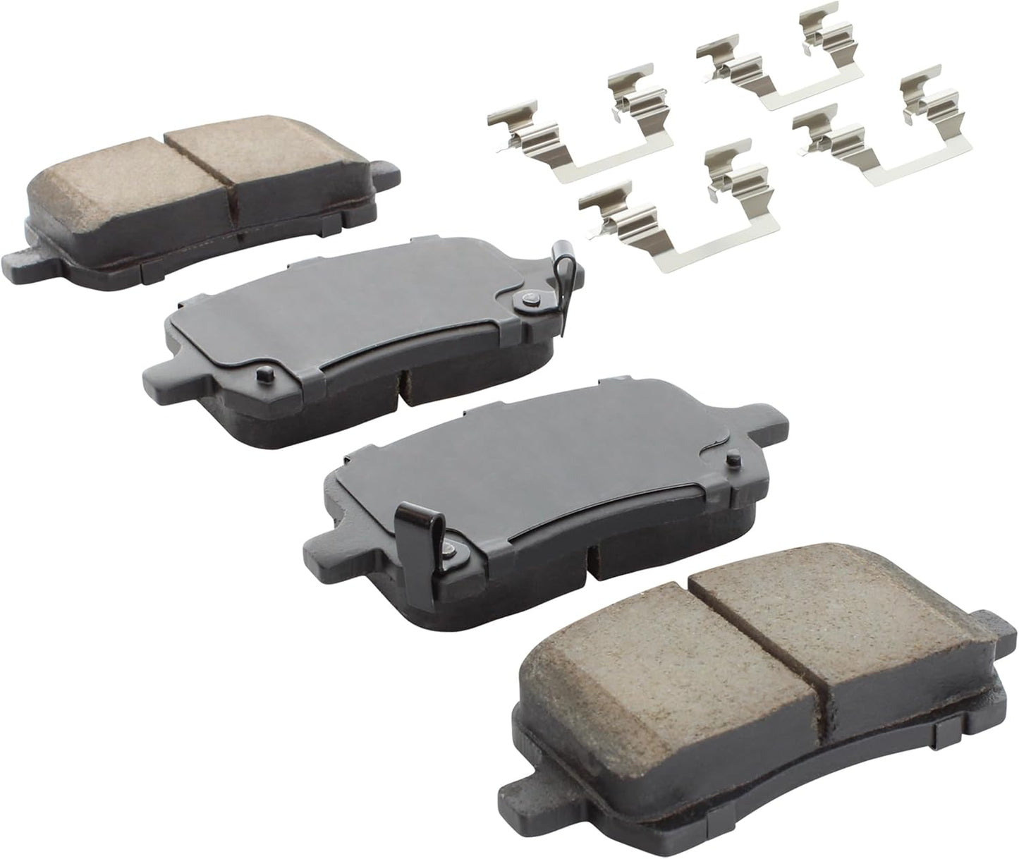 Premium Ceramic Front Brake Pads (1001-1028C) Compatible with 2004-2010 Chevrolet/Pontiac/Saturn (Cobalt/G5/G6/HHR/Ion/Malibu/Pursuit/Sky/Solstice)