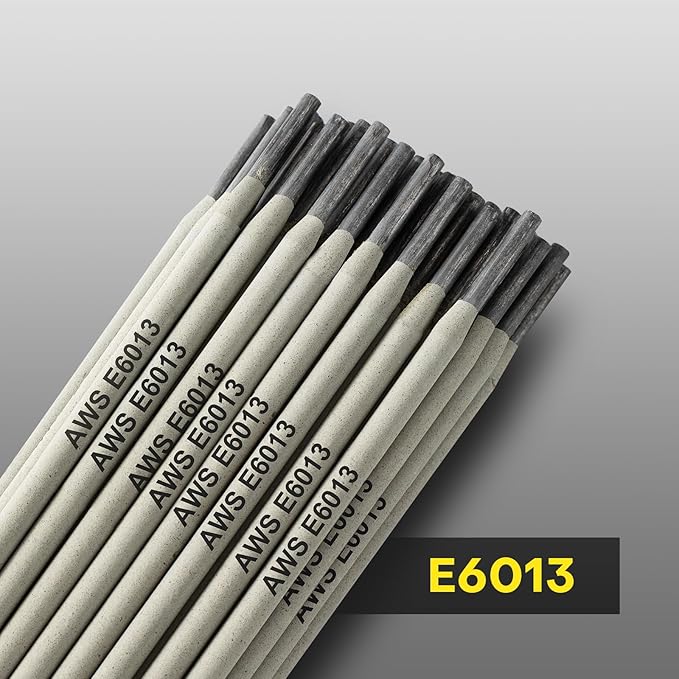 E6013 Welding Rods 3/32" 2.2LB - Carbon Steel Stick Electrodes with Low Spatter & Easy Slag Removal for ARC Welding, Home Repair, Construction