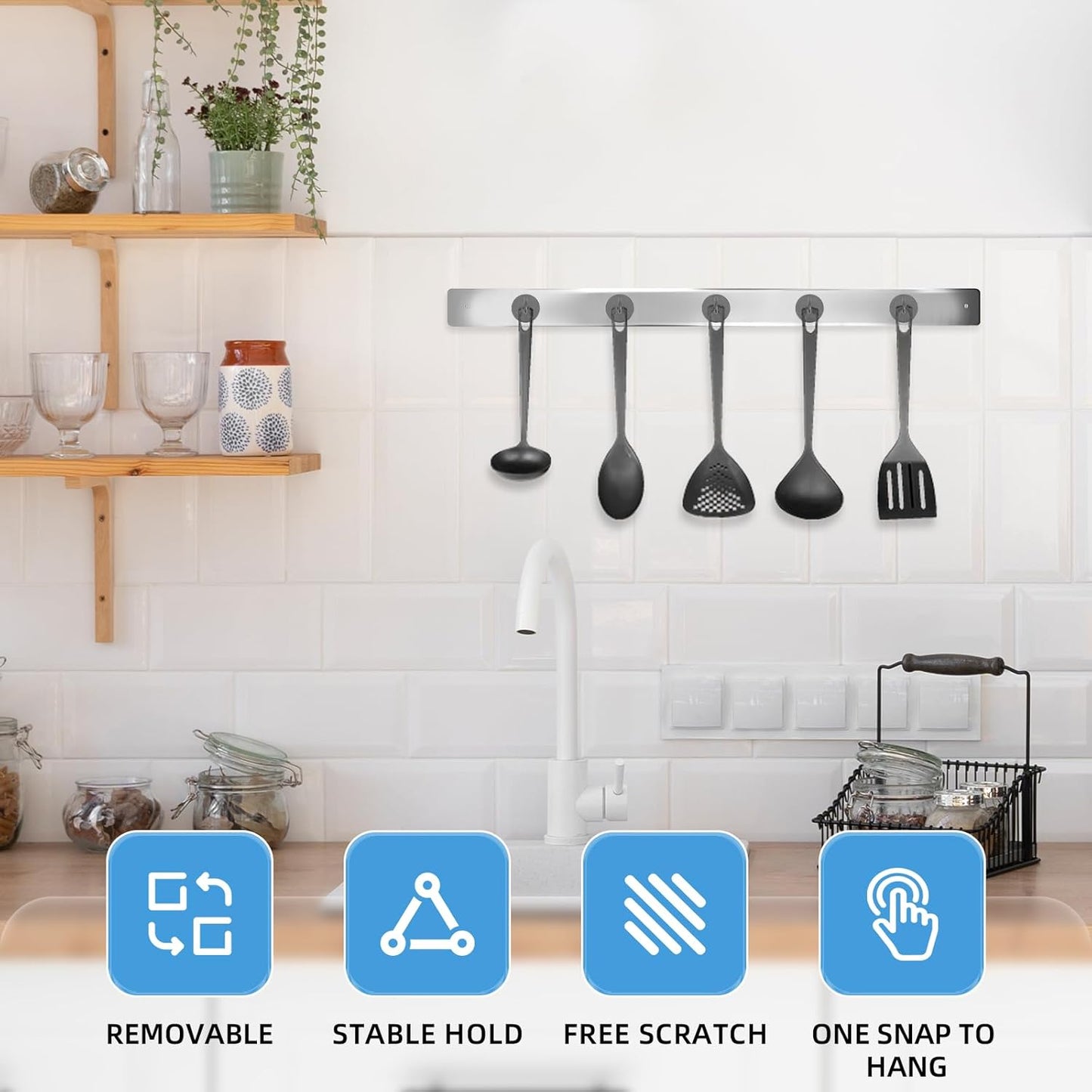 Neosmuk Magnetic Hooks, Cruise Ship Essentials, 100lb+ Heavy Duty Magnetic Hooks for Cruise Cabins, Refrigerator, Grill, Hanging, and Travel | Extra Strong Must-Haves Magnet Hook,Gold