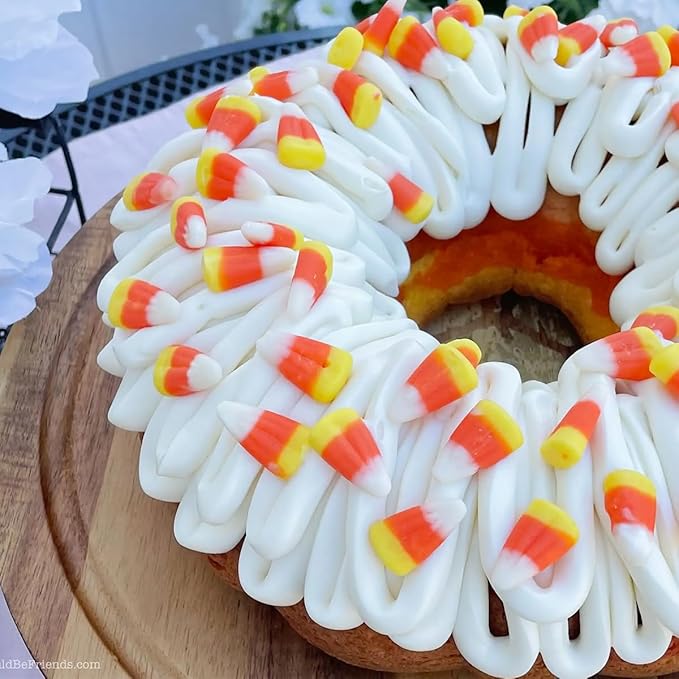 Yumzo Candy Corn Candies, 2lb Pack of Halloween Candies Bulk, Perfect for Trick or Treat, Halloween Party, Thanksgiving Dessert Buffets, Ideal Mini Candy Corn Everyday Snacking During the Fall Season