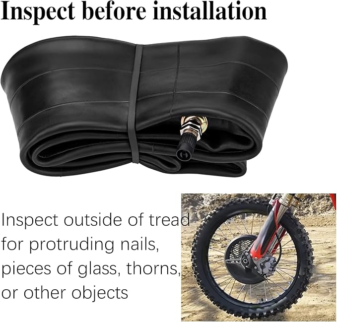 90/100-14" 3.00-14 inch Rear Inner Tube for 125cc 140cc Pit Pro Trail Foot Dirt Bike 2 Pack by Gator Parts