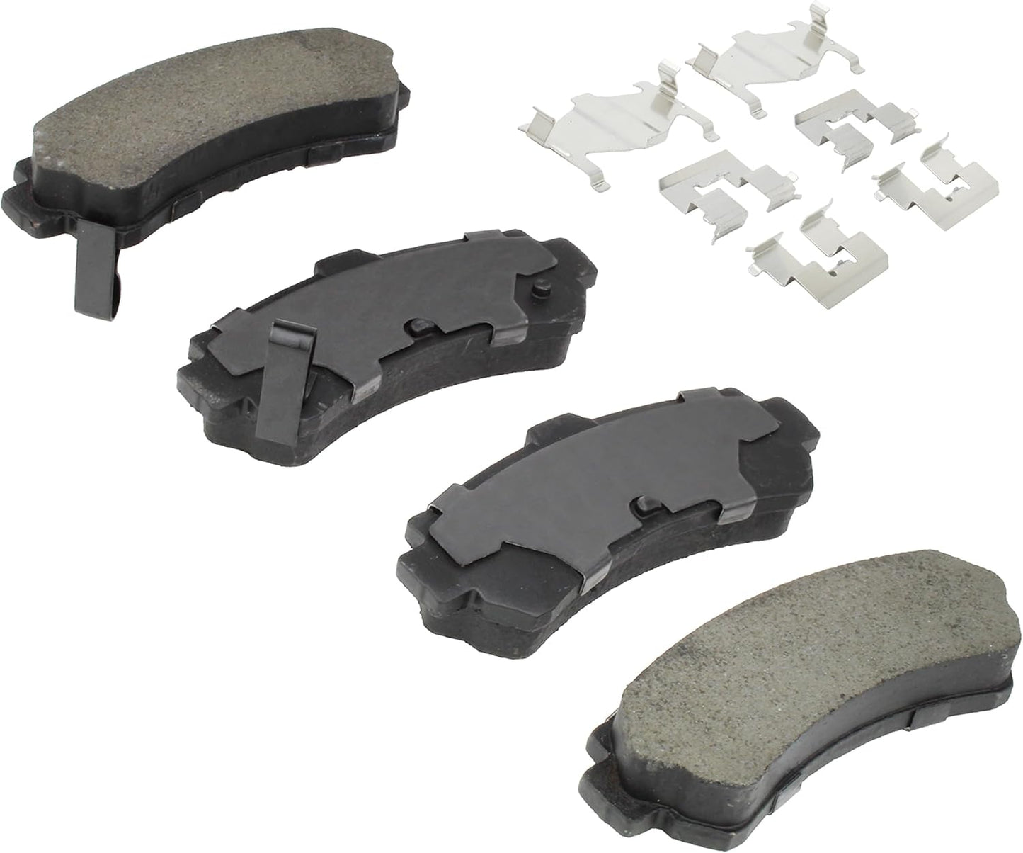 Premium Ceramic Rear Brake Pads (1001-0669C) Replacement for Nissan 200SX 1998-1995, Lucino 2000-1996, Sentra 1999-1995