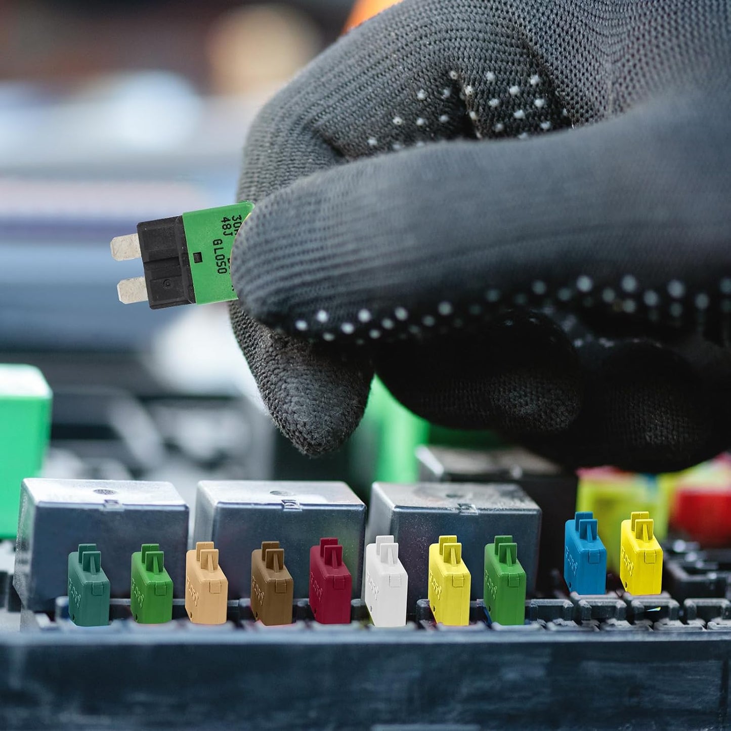 GLOSO Circuit Breaker Fuse E39 (T3) Manual Reset For Car Truck RV Automotive Marine Boat Trolling motor & Custom Wiring Audio battery protection/Low Profile ATC/ATO (20A - 5 Pack)