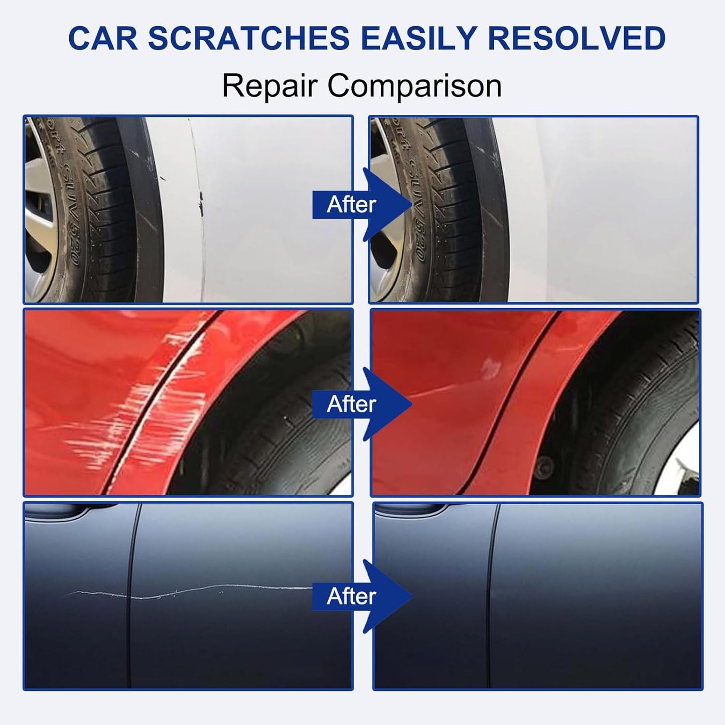 Antimatter Blue Metallic(HX) Touch Up Paint for Ford -Exact Match–Chips and Nicks Car Paint Scratch Repair Kit Automotive Paint Pen for F-150/Mustang/Transit/Explorer/Ranger/Escape/Edge