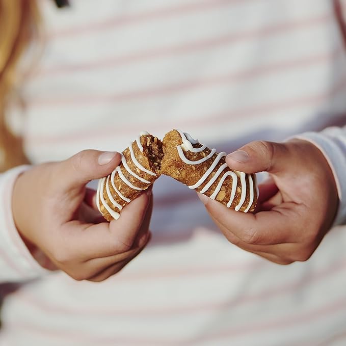 Zbar - Iced Oatmeal Cookie - Soft-Baked Energy Snack Bars - Non-GMO - 12g Whole Grains - USDA Organic Granola Bars (24 Pack)