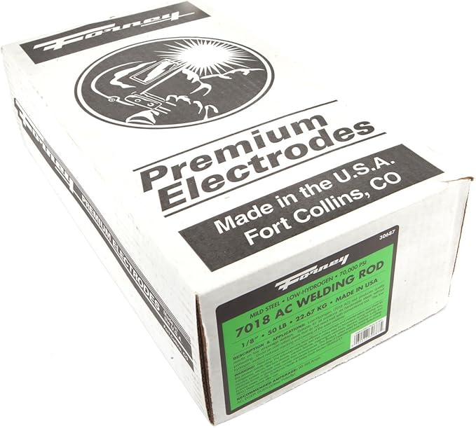 Forney 30685 E7018 AC Welding Rod, 1/8-Inch, 5-Pound