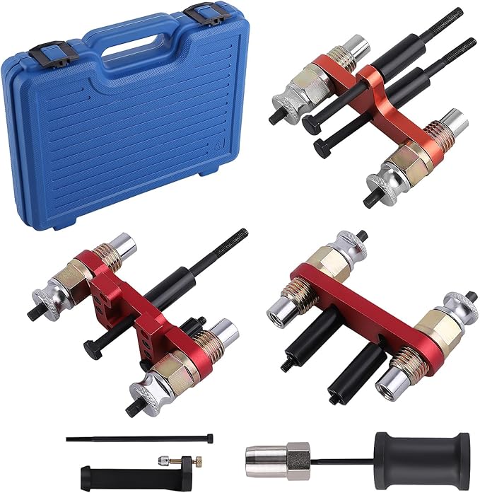 maXpeedingrods Fuel Injector Puller Removal Installer Kit for BMW N20 N26 N43 N47 N51 N52 N53 N54 N55 N57 N63 S63 Engine, Fuel Injector Extractor Slide Hammer Puller Set