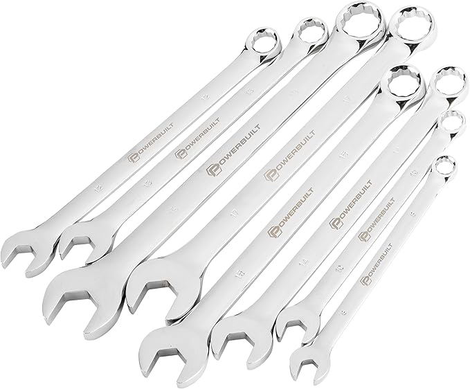 Powerbuilt 100 Piece Motorcycle Tool Kit with Roll Pouch, Roadside, Travel Wrenches, Ratchet, Sockets - 643028ECE